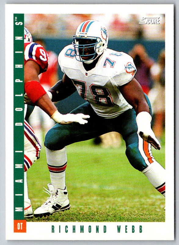 1993 Score Richmond Webb #31