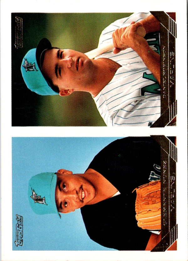 1993 Topps Clemente Nunez/Daniel Robinson #599 Rookie