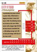 2014 Panini Classics Lefty O'Doul