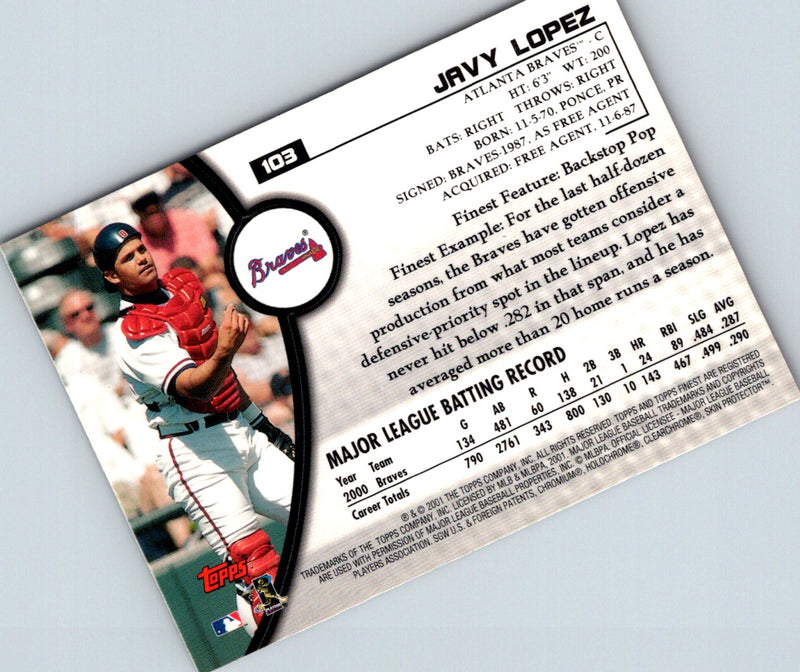 2001 Finest Javy Lopez