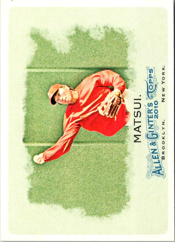 2010 Topps Allen & Ginter Hideki Matsui #125