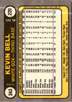 1981 Fleer Kevin Bell #343