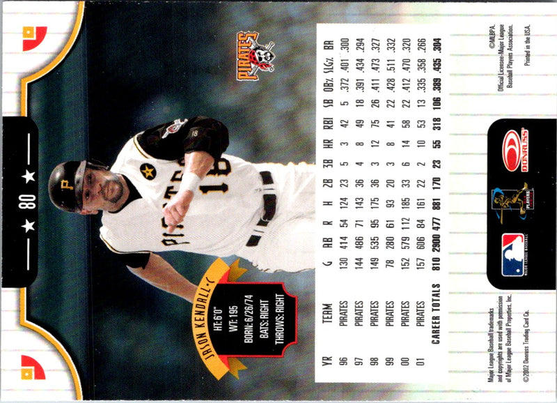 2002 Donruss Jason Kendall