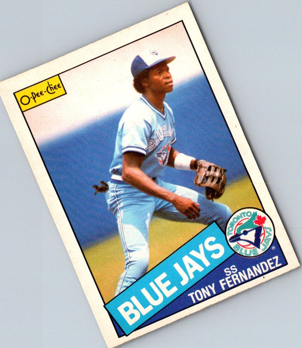 1985 O-Pee-Chee Tony Fernandez #48