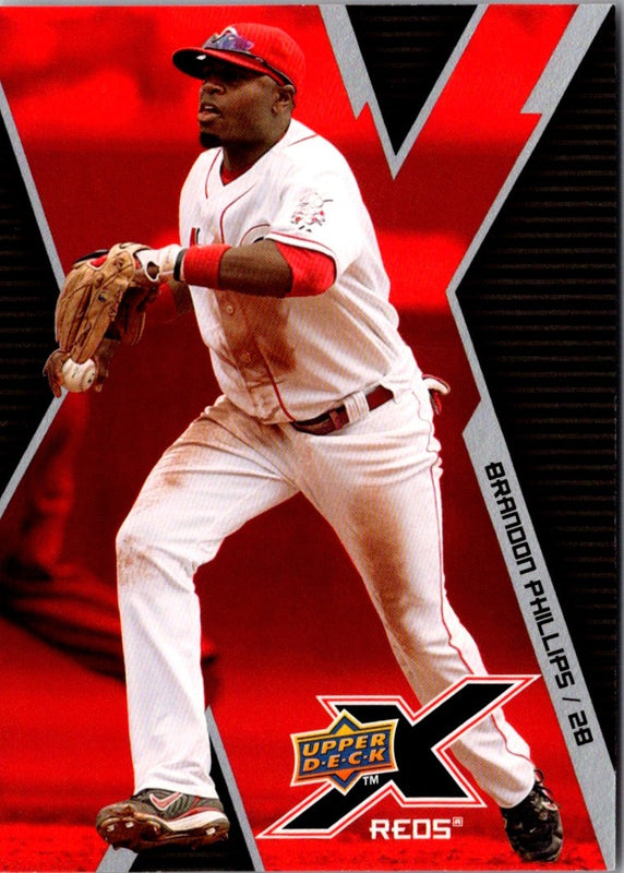 2009 Upper Deck X Brandon Phillips #25