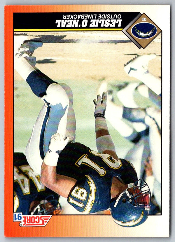 1991 Score Leslie O'Neal #432
