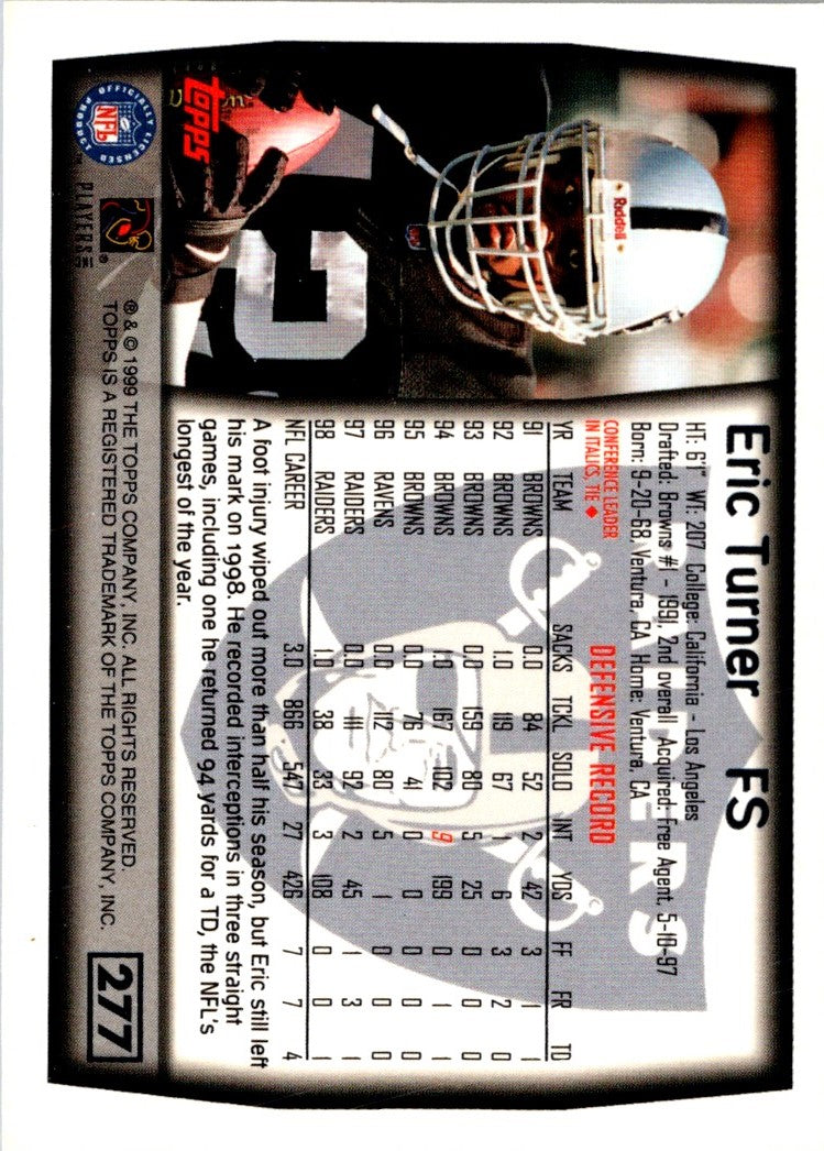 1999 Topps Eric Turner