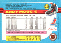 1991 O-Pee-Chee Andy Moog #338