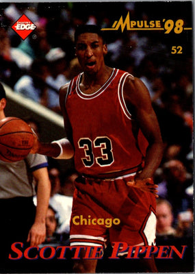 1998 Collector's Edge Impulse Felipe Lopez/Scottie Pippen #82