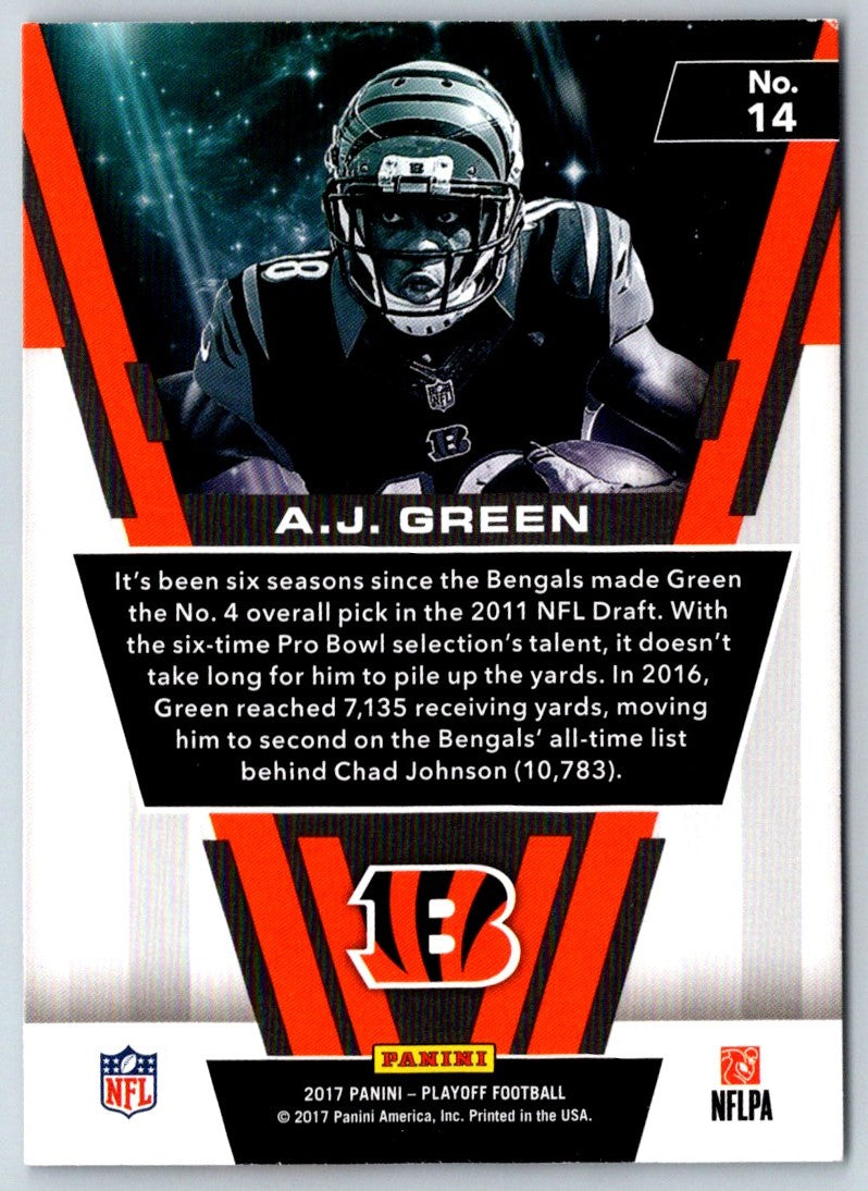 2017 Panini Playoff Star Gazing A.J. Green