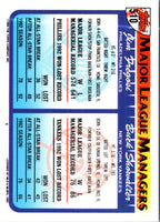 1993 Topps Gold Buck Showalter/Jim Fregosi #510