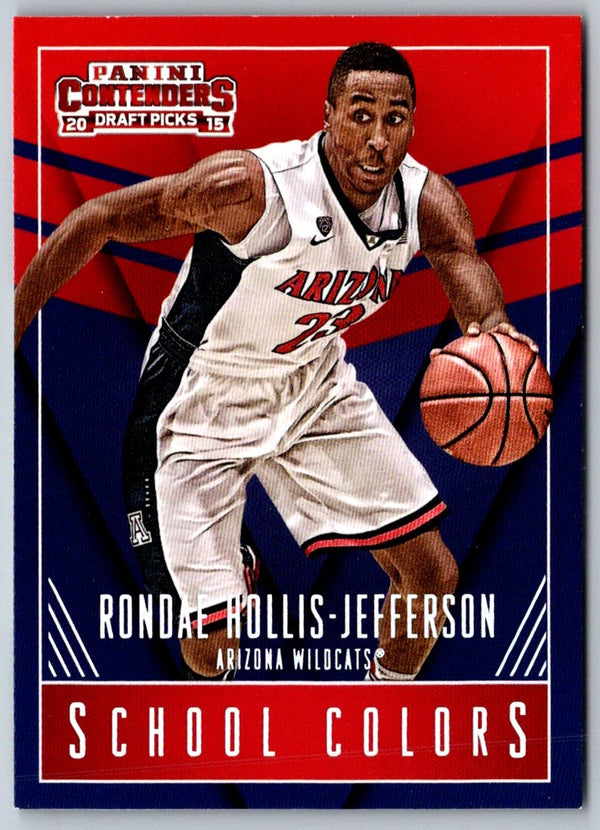 2015 Panini Contenders Draft Picks School Colors Rondae Hollis-Jefferson #40