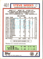 1992 Topps Steve Weeks #461