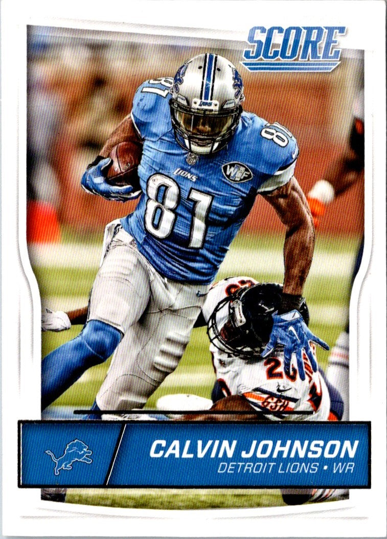 2016 Score Calvin Johnson