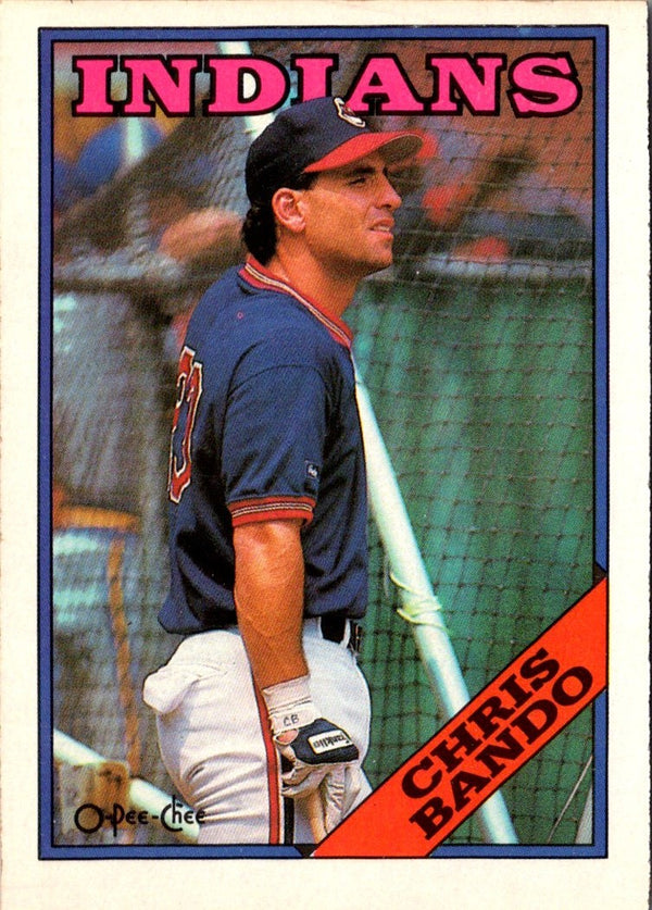 1988 O-Pee-Chee Chris Bando #51