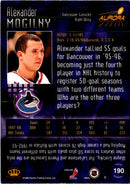 1998 Pacific Aurora Alexander Mogilny
