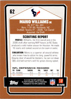 2007 Topps Draft Picks & Prospects Mario Williams #62