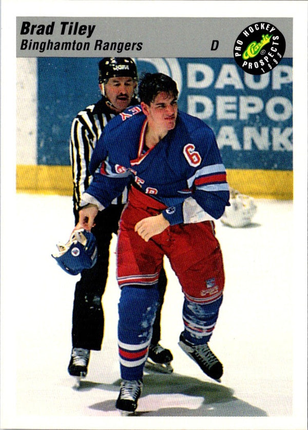1993 Classic Pro Prospects Brad Tiley #129
