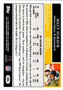 2005 Topps Matt Schaub