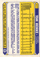 1987 O-Pee-Chee Tom Henke #277