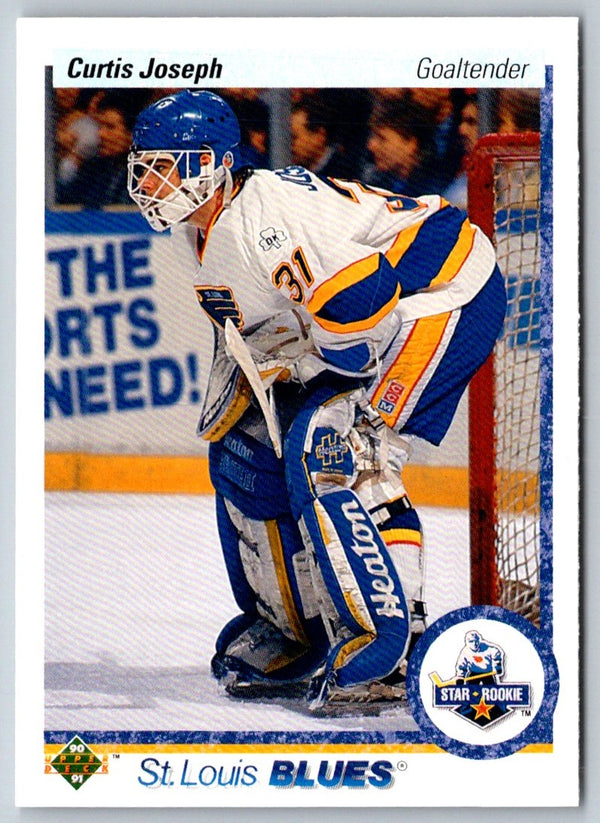 1990 Upper Deck Curtis Joseph #175 Rookie