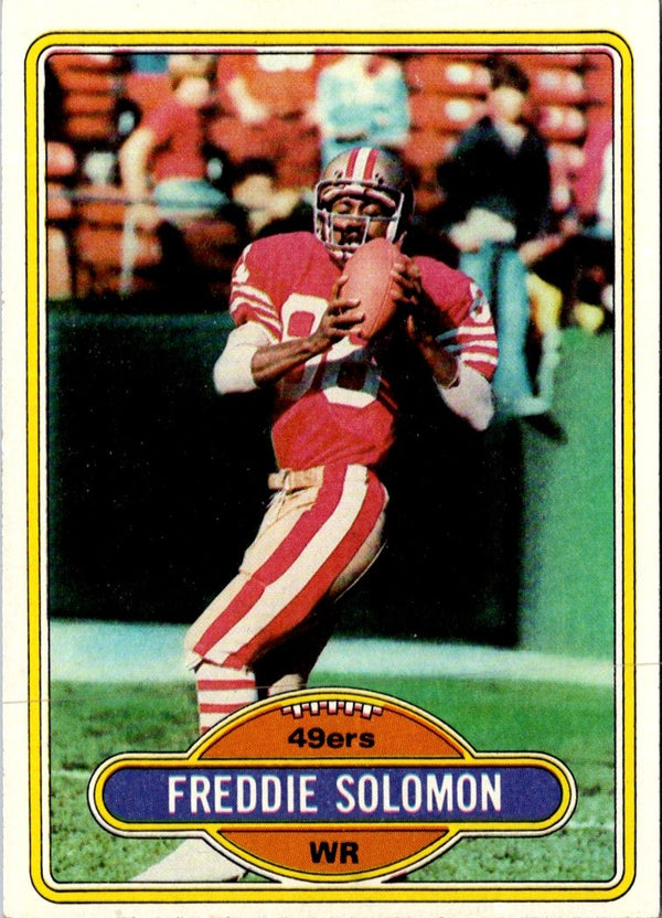 1980 Topps Freddie Solomon #337 VG