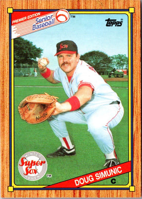 1989 Topps Senior League Doug Simunic #84