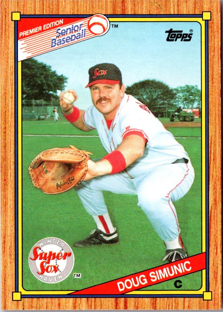 1989 Topps Senior League Doug Simunic