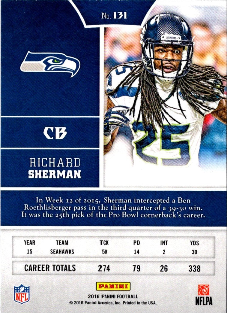 2016 Panini Richard Sherman