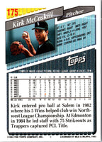 1993 Topps Gold Kirk McCaskill #175