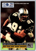 1991 Proset World League Craig Schlichting #106