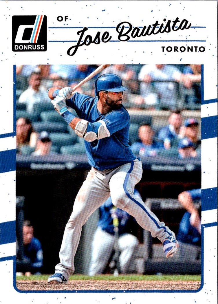 2017 Donruss Jose Bautista