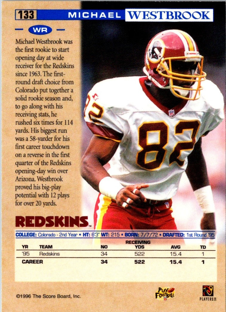 1996 Pro Line Michael Westbrook