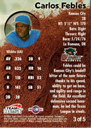 1998 Bowman Carlos Febles