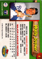 1993 Stadium Club Kansas City Royals Wally Joyner #4