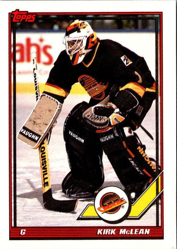 1991 Topps Kirk McLean #221