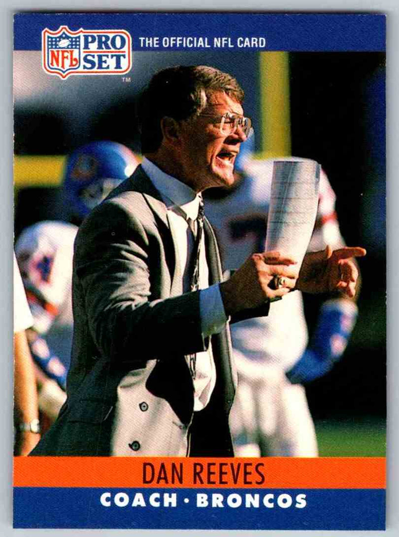 1990 Pro Set Dan Reeves