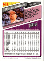 1993 Topps Darren Holmes #681