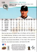 2008 Upper Deck First Edition Miguel Olivo