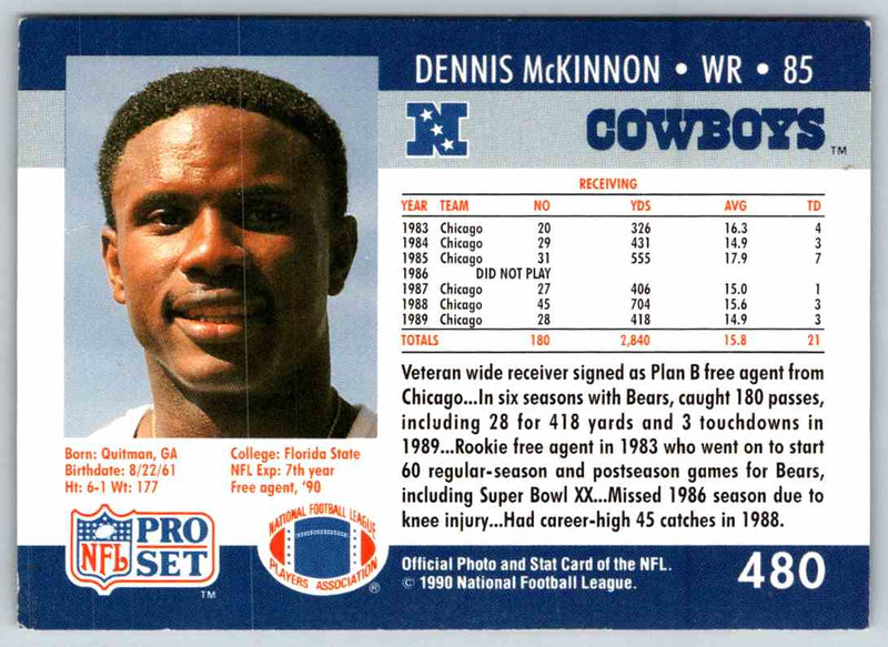 1990 Proset Dennis McKinnon