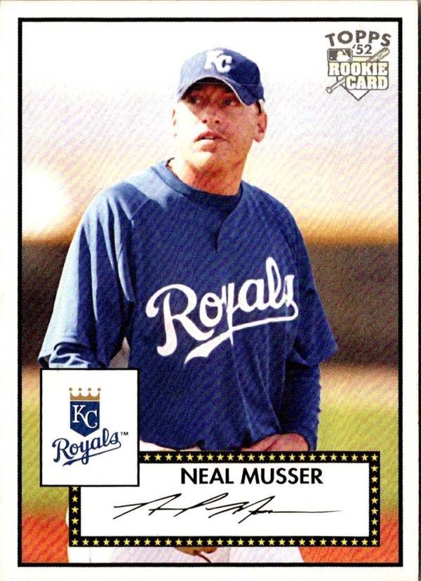 2007 Topps Rookie 1952 Edition Neal Musser #132 Rookie