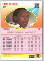 1990 Fleer Earl Ferrell #333