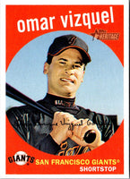 2008 Topps Heritage Omar Vizquel #52