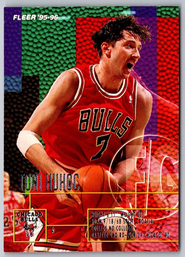 1995 Fleer Toni Kukoc #24