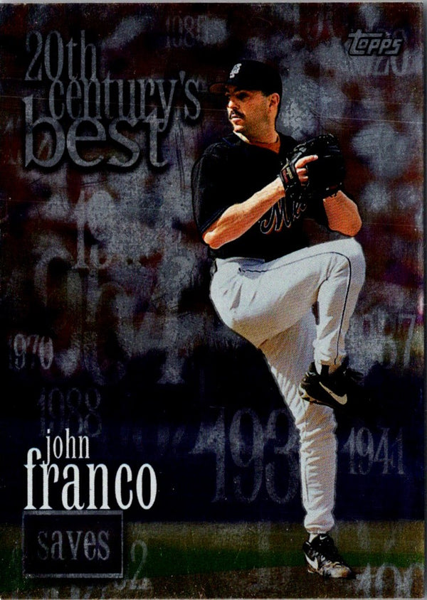 2000 Topps Active Saves Leaders - John Franco #474