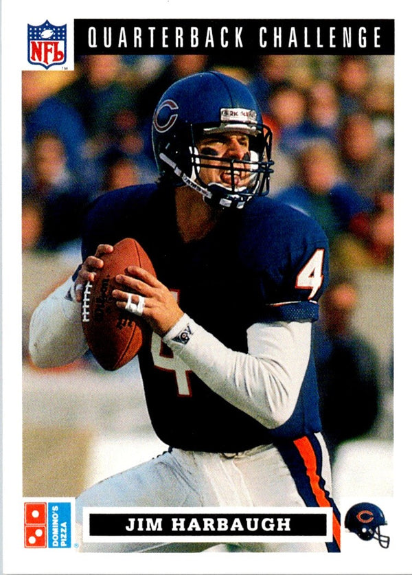 1991 Domino's The Quarterbacks Jim Harbaugh #3