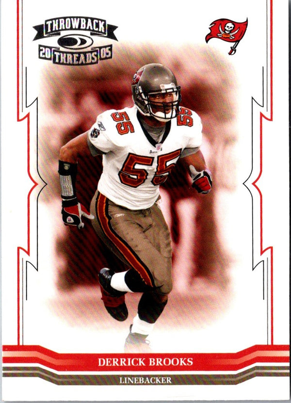 2005 Donruss Throwback Threads Derrick Brooks #137