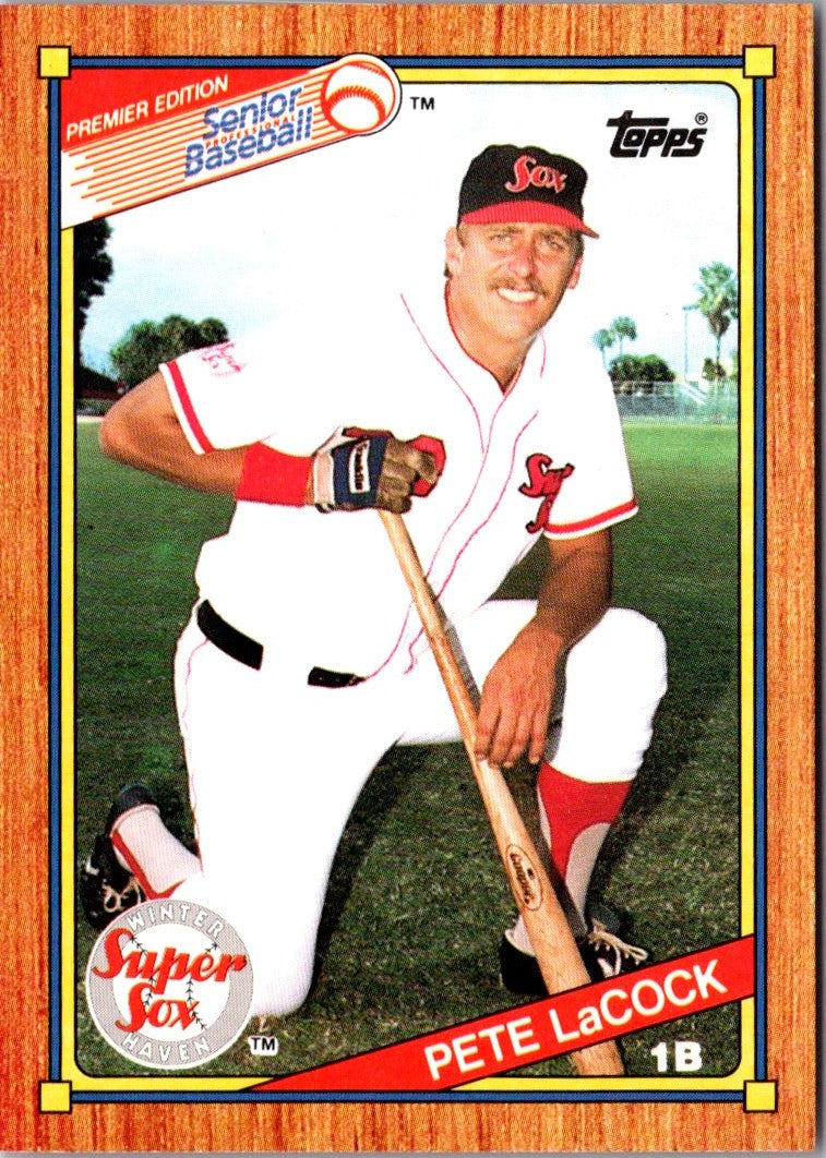 1989 Topps Senior League Pete LaCock