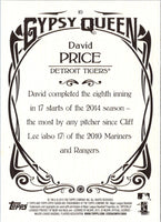 2015 Topps Gypsy Queen David Price #10