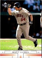 2002 Upper Deck Matt LeCroy #616